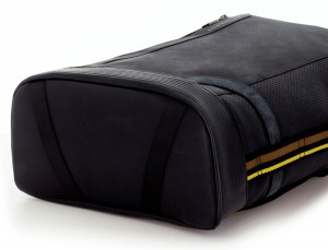 leather black backpack base