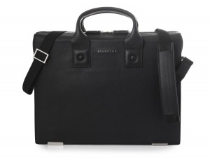 leather briefbag for men in leather