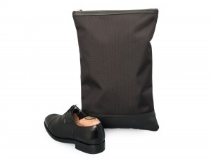 shoe pouch black back