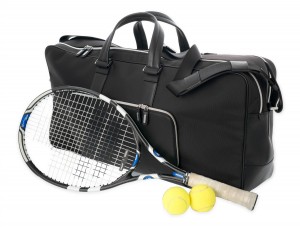 bolsa deportiva para tenis de nylon balístico Cordura® raquetas