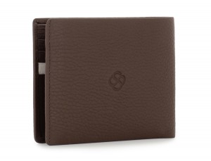 leather wallet men in brown back