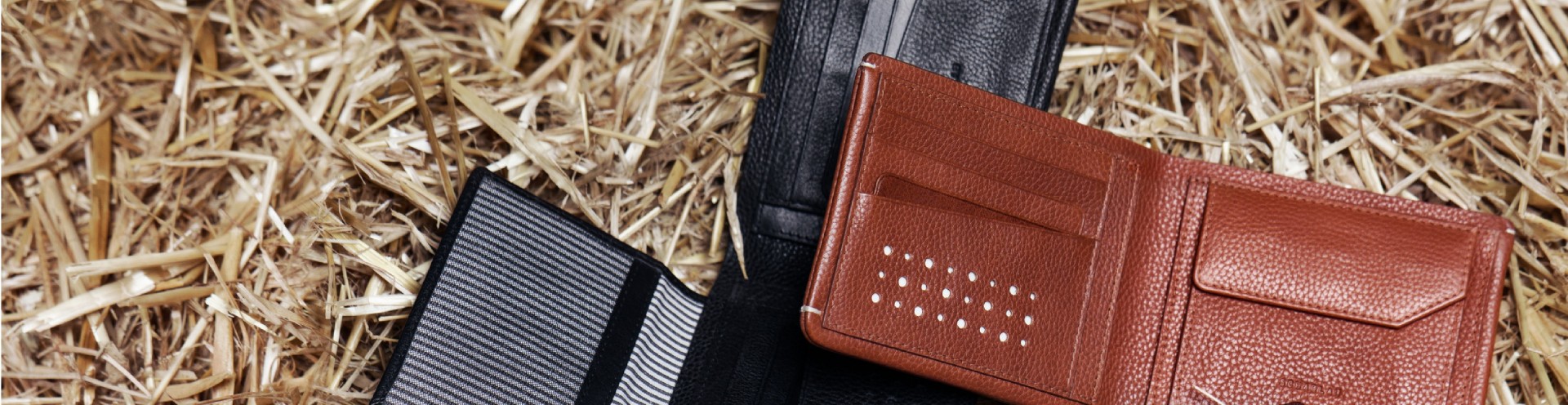 Carteras y billeteras de Cuero para Hombre